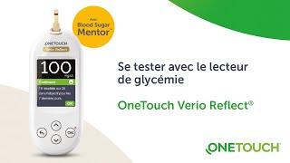 Se tester avec le lecteur de glycémie OneTouch Verio Reflect® [upl. by Oramlub29]