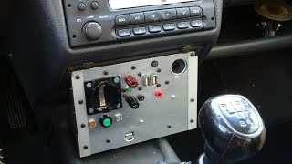 Adding a Power Inverter and USB Power to your Dashboard Car [upl. by Eednarb]