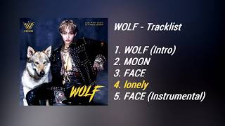 FULL MINI ALBUM WOOSUNG 김우성  WOLF [upl. by Tennek]