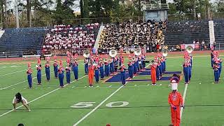 Field ShowcaseColumbia High School Marching Band2024 The Grand Royale Marching Invitational D DUB [upl. by Ahsinot]