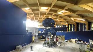 Timelapse of Infinity Blue sculpture creation  The Eden Project [upl. by Ursula]