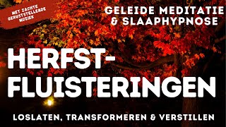 Geleide Meditatie amp Slaaphypnose  Herfstfluisteringen  Loslaten Transformeren amp Verstillen in Rust [upl. by Feodore]