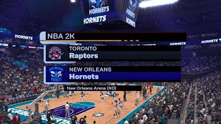 NBA 2K24Eras Sim2010 NBA Finals Game 56 Toronto Raptors at 1 New Orleans Hornets CPU vs CPU [upl. by Ennayrb]