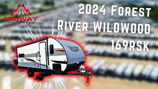 2024 Forest River WILDWOOD 169RSK  Midway Auto amp RV [upl. by Sanoy]