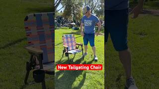 New Backpack Tailgating Chair [upl. by Susejedairam556]