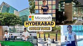 Microsoft Hyderabad Office  Campus Tour 2024 [upl. by Torrence]