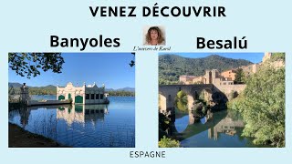 Espagne  Découvrir Besalú et Banyoles [upl. by Skippie256]