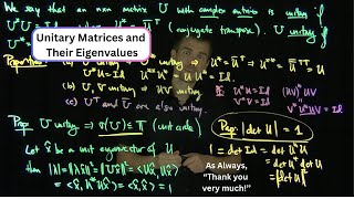 Unitary Matrices [upl. by Leonelle78]