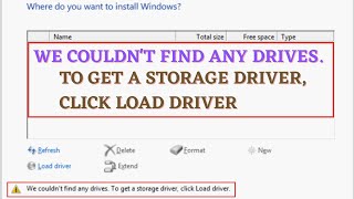 How To Fix Hard Drive Not Showing During Windows 10 Installation Solved [upl. by Nnaesor]