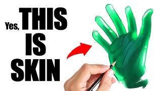 A technique SO simple it will change the way you PAINT SKIN [upl. by Blinnie]