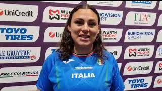 Europei Atletica 2024 Sara Fantini oro lancio del martello “È incredibile battuta una leggenda” [upl. by Piks234]