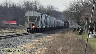 Train Departs Havelock Passing Historic Station [upl. by Yssenhguahs901]