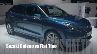 Suzuki Baleno 2016 vs Fiat Tipo 2016 [upl. by Gustin235]