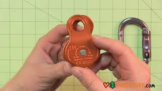 Climbing Technology Micro Pulley  TreeStuffcom 360 View [upl. by Sikata]