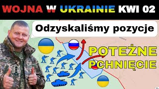 02 KWI NIEŹLE Ukraińcy Przeprowadzili UDANY KONTRATAK  Wojna w Ukrainie Wyjaśniona [upl. by Okimuy]