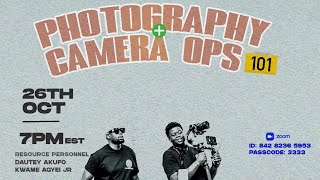 Photography amp Camera Ops 101  PENTMEDIA USA WORKSHOP [upl. by Lizabeth]