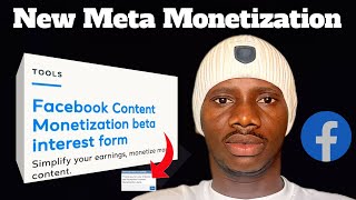 How to Apply for The New Meta Monetization Beta program 2024 [upl. by Rolan46]