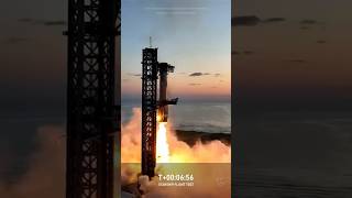 Starship 5 launching and landing sciencefacts science facts [upl. by Esahc24]