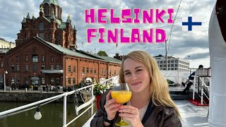 Travel Vlog Helsinki Finland Cathedrals Suomenlinna and CINNAMON ROLLS [upl. by Basset82]