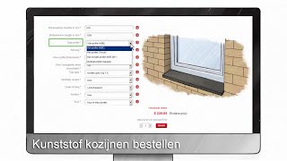 Kunststof kozijnen online bestellen bij webshop creonkozijnennl [upl. by Gonroff]