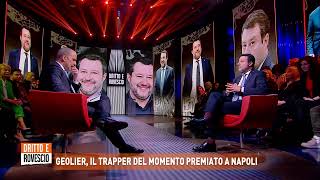 MATTEO SALVINI A DRITTO E ROVESCIO RETE 4 15022024 [upl. by Dajma]