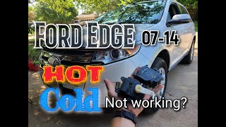 4k Ford Edge blend air door mode actuator replacement 20072014 [upl. by Paulie794]