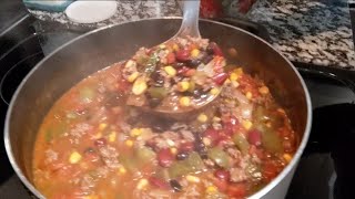 I Make Taco Soup [upl. by Rodrigo755]