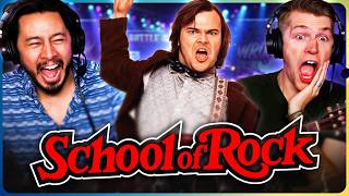 SCHOOL OF ROCK Movie Reaction  First Time Watch  Jack Black  Joan Cusack  Miranda Cosgrove [upl. by Deva]