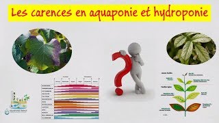 💧 Déterminer et traiter les carences en aquaponie et hydroponie [upl. by Nifled]