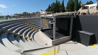 Entertainment Area Holiday Village Atlantic Mikri Poli Kos Kardamena [upl. by Krasner]