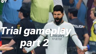 Debut match in UEFA Champions League  FC 24 Player career mode  Xbox series S gameplay [upl. by Lissak]