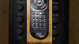 ريموت رسيفر هيرشمان Hershman 5500 HD remote [upl. by Bethezel]