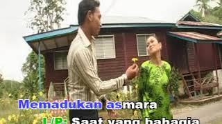 P Ramlee amp Saloma  Saat Yang Bahagia  Video Karaoke L  R [upl. by Edla]