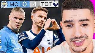 TOTTENHAM HUMILIATED MAN CITY 40 [upl. by Glarum]