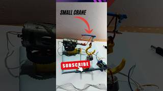 How To Make Miny Crane At Home shortvideo shortvideoviral shots [upl. by Jakie]