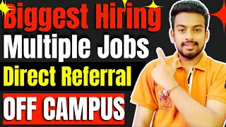 OFF Campus Drive For 2024 2023 2022 Batch  Fresher JobsRecruitment  Direct Hiring Kn Academy [upl. by Eatnad956]