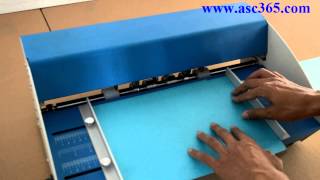 18inch Electric Creaser Scorer Perforator 2in1 combo Paper Creasing 120016 [upl. by Drona610]