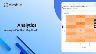 Learn to Plot Heatmap Chart using Nimble Analytics [upl. by Anyzratak794]