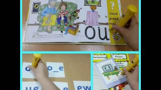 Jolly Phonics Extra pen set Letter sounds book by Jolly Kids Books Thailand [upl. by Constancy458]