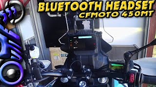 Headset connection CFMOTO 450MT [upl. by Niroc]