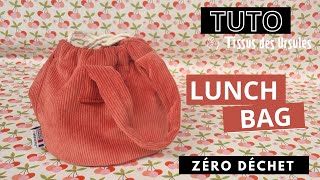 TUTORIEL COUTURE  Le Lunch Bag [upl. by Dupre]