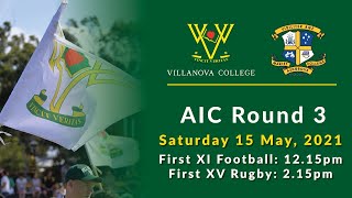 Round 3 AIC First Football and Rugby [upl. by Bamford]