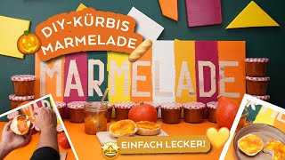 Einfaches Rezept für Kürbismarmelade [upl. by Ecadnak859]