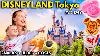 Our First Time at DISNEYLAND TOKYO was Magical Japan Does Disney BEST rides snacks amp full costs [upl. by Livvy]