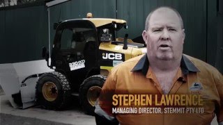 JCB 330 Skid Steer  Stephen Lawrence [upl. by Anilem]