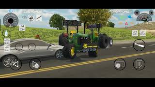 John Deere tractor vs John Deere tractor tochan mukabla new gameplay video [upl. by Jacenta]