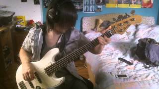 Dir en grey 輪郭 Rinkaku ベース bass cover by Fab [upl. by Winthrop]