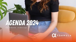 Agenda 2024 no Adobe Indesign [upl. by Chaiken]