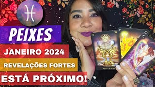 PEIXES • JANEIRO 2024• PARCERIA DE MILHÕES PODE COMEMORAR BABY [upl. by Asilrac161]