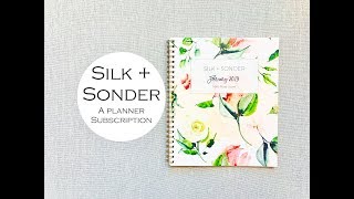 SILK  SONDER  A PLANNER SUBSCRIPTION [upl. by Anar]